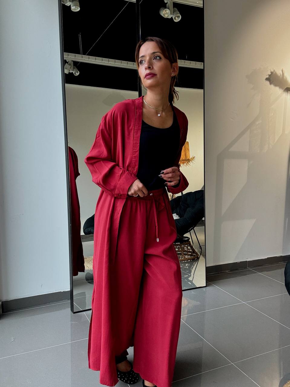 Ensemble Chemise Longue + Pantalon - Fenomen Paris