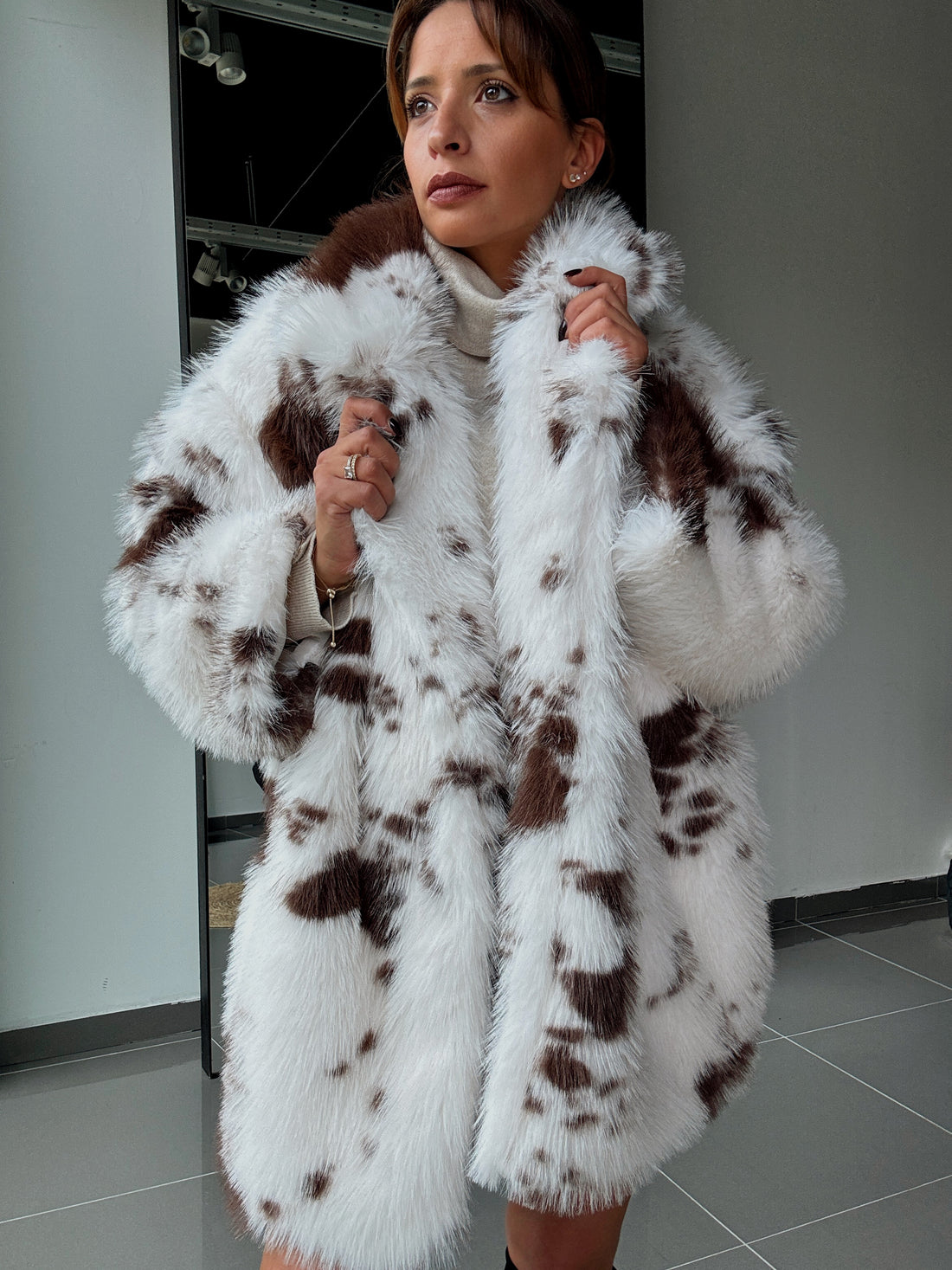 Manteau Fourrure Vache - Fenomen Paris