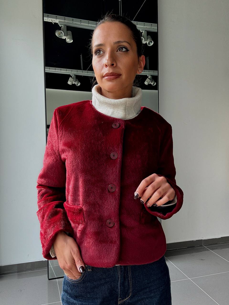 Veste court Boutonnées Manches Longues - Fenomen Paris