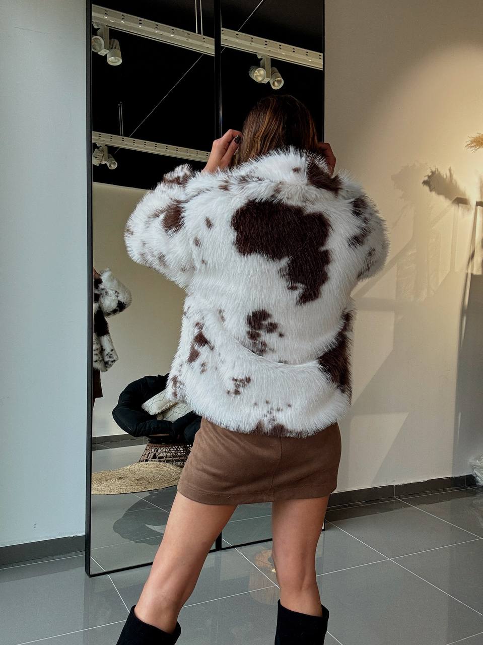 Manteau Fourrure Vache - Fenomen Paris