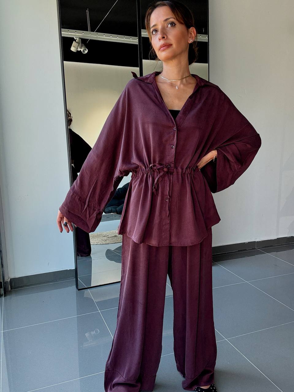 Ensemble Chemise & Pantalon tensel - Fenomen Paris