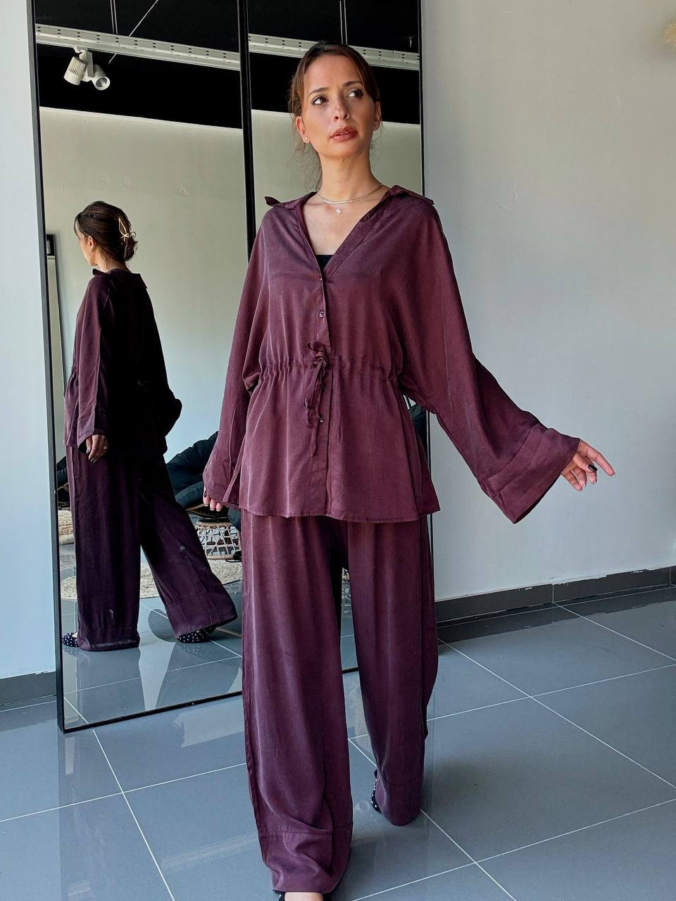 Ensemble Chemise & Pantalon tensel - Fenomen Paris