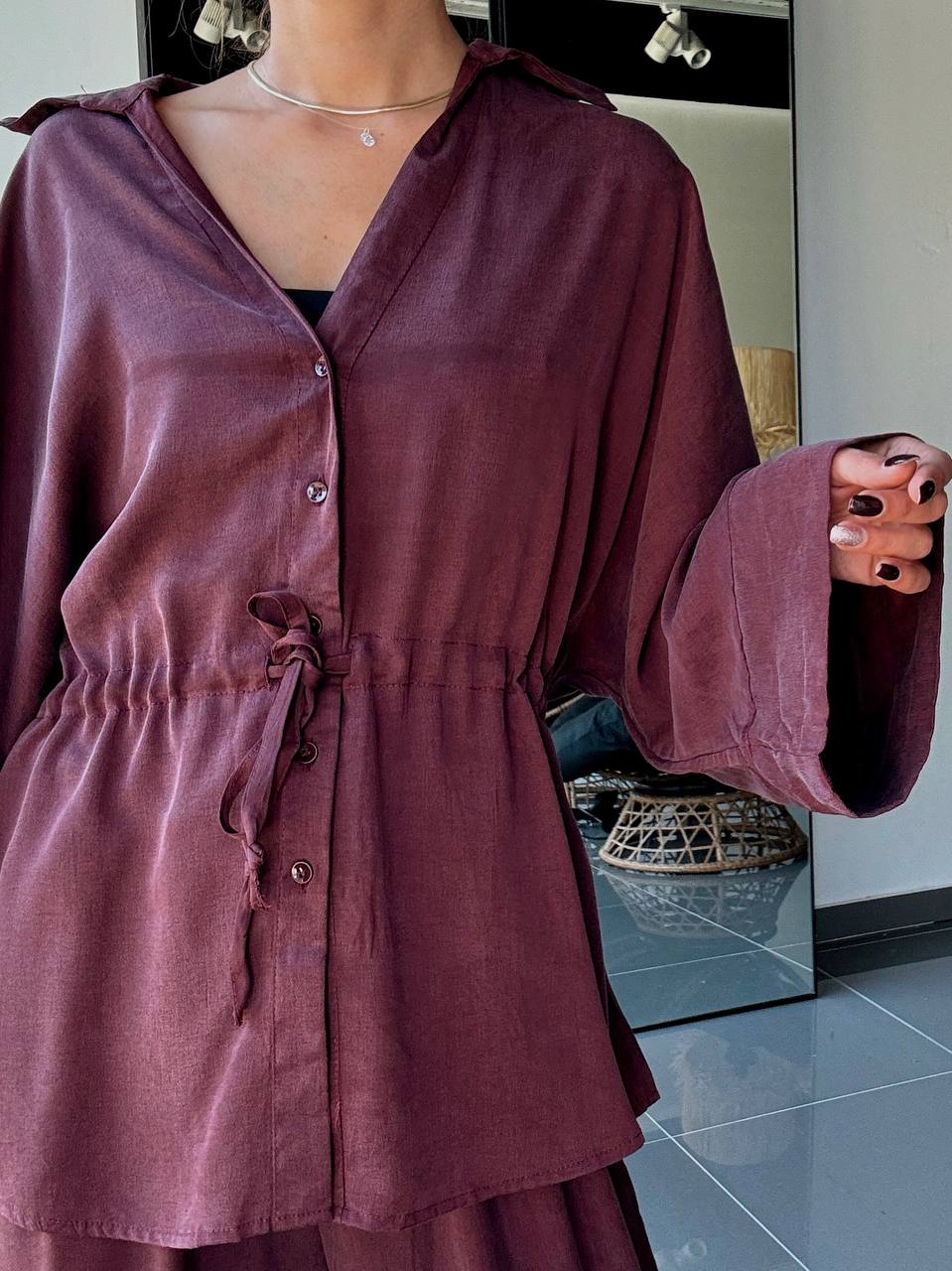 Ensemble Chemise & Pantalon tensel - Fenomen Paris