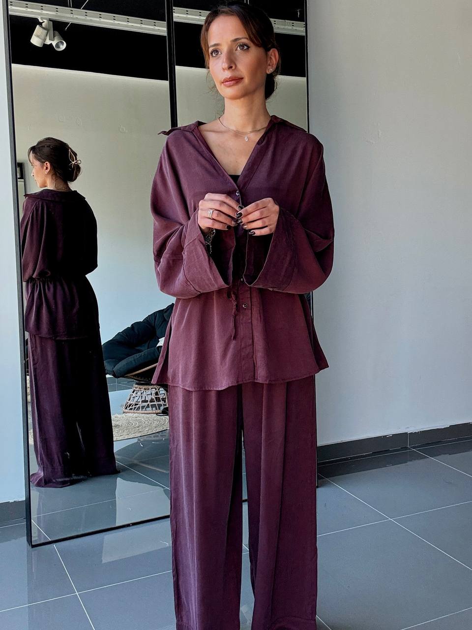 Ensemble Chemise & Pantalon tensel - Fenomen Paris