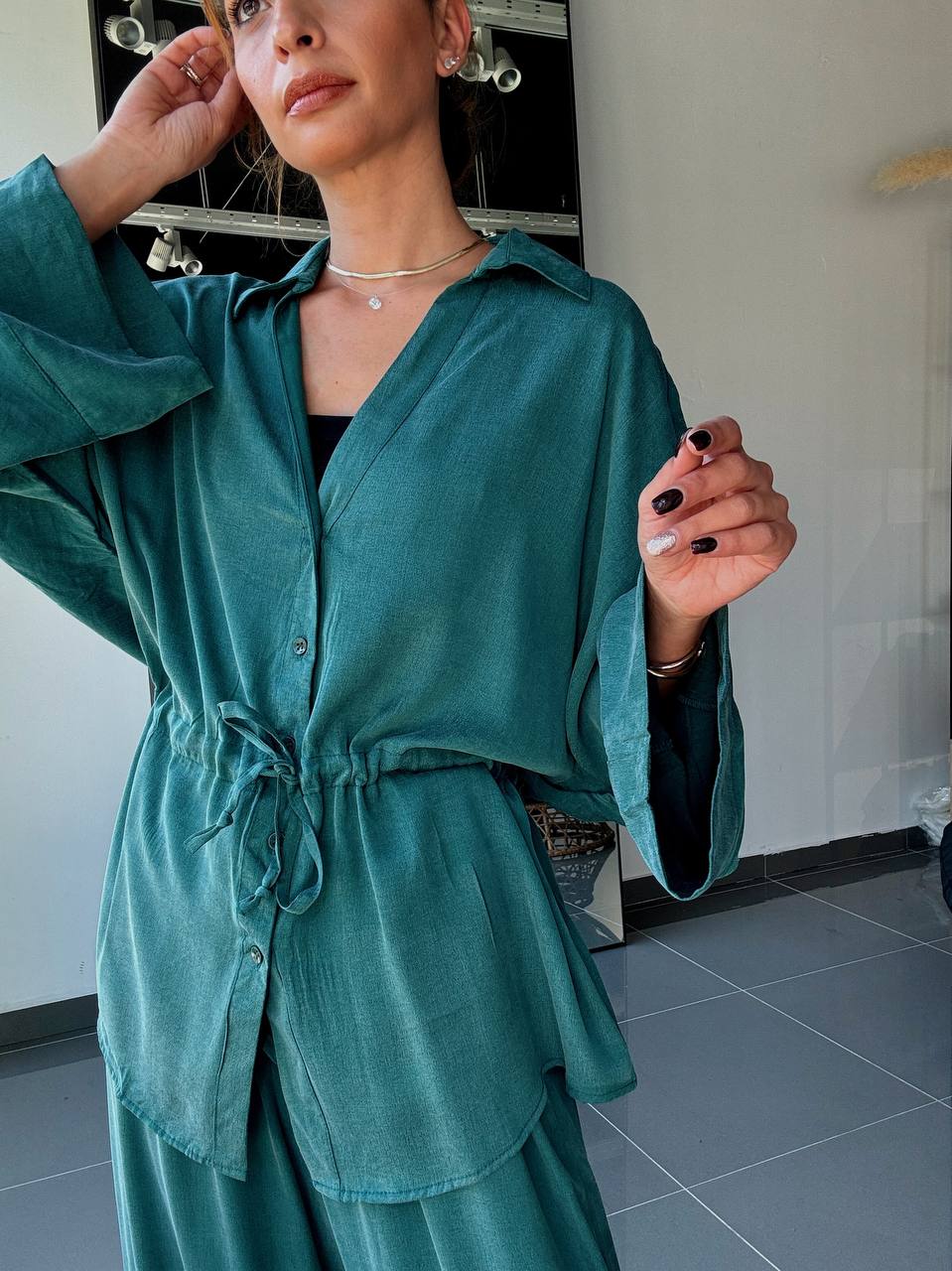 Ensemble Chemise & Pantalon tensel - Fenomen Paris