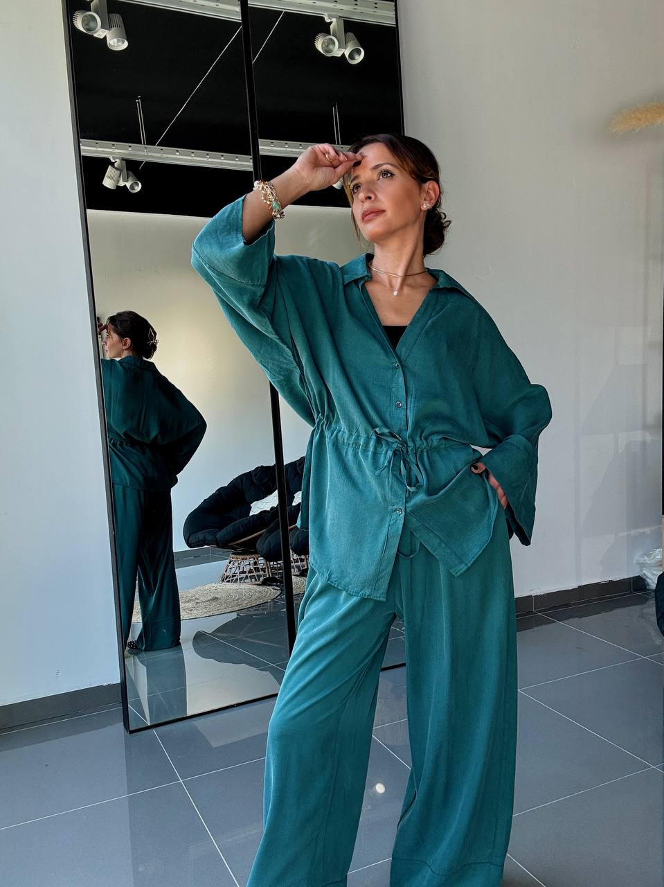 Ensemble Chemise & Pantalon tensel - Fenomen Paris