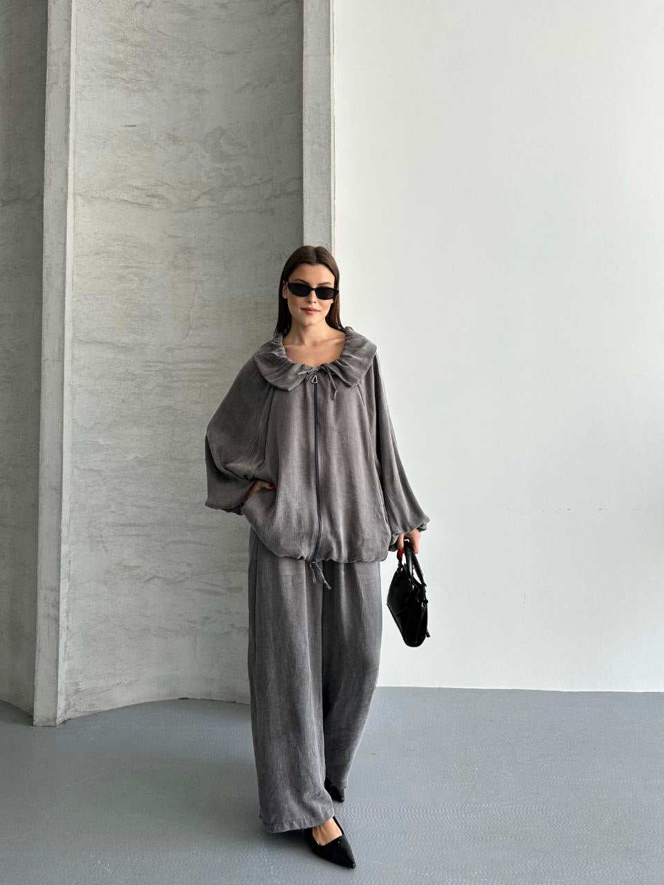 Ensemble Veste & Pantalon effet tensel - Fenomen Paris