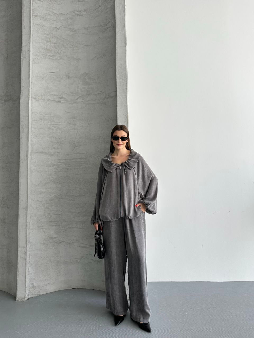 Ensemble Veste & Pantalon effet tensel - Fenomen Paris