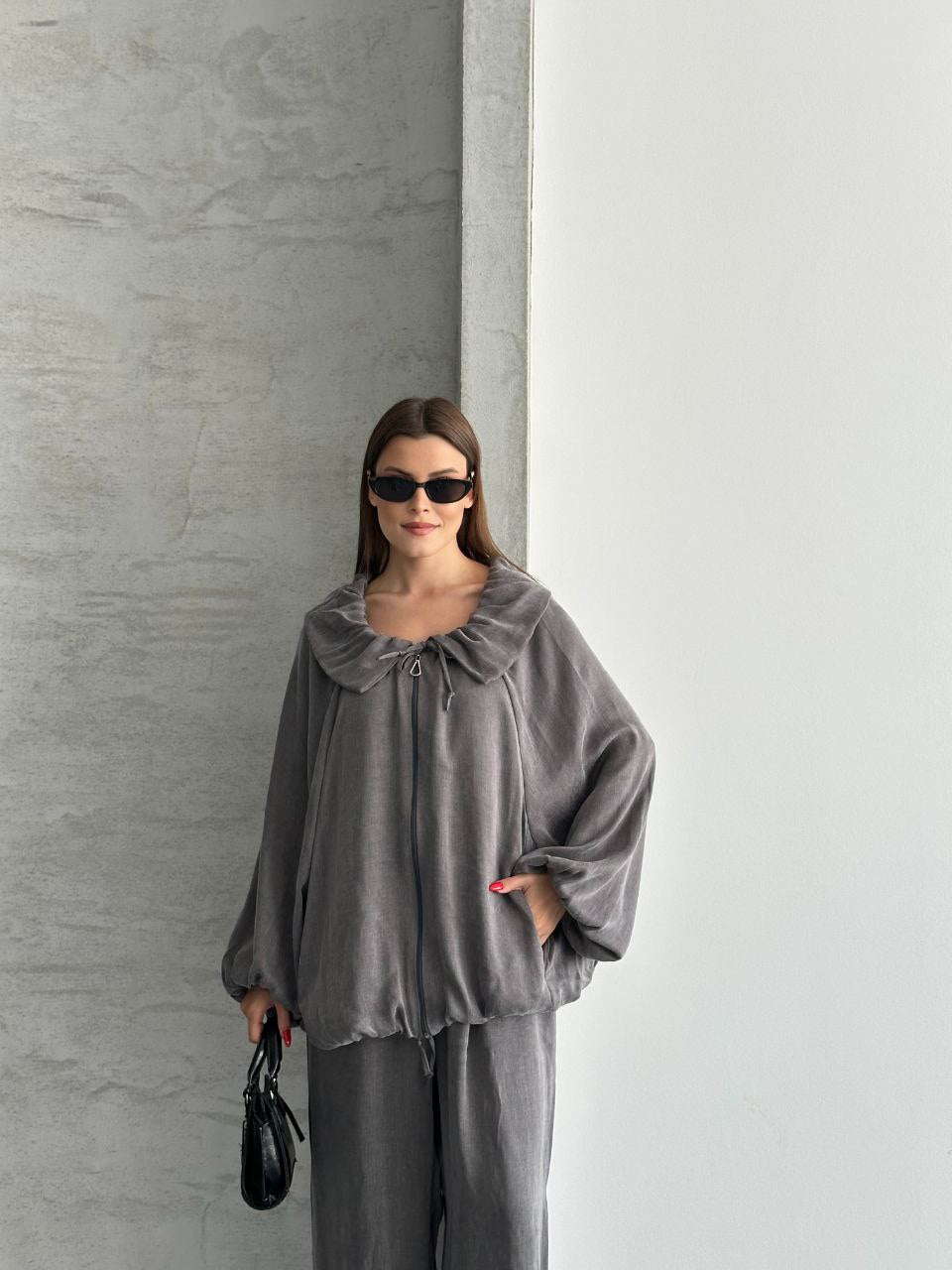 Ensemble Veste & Pantalon effet tensel - Fenomen Paris