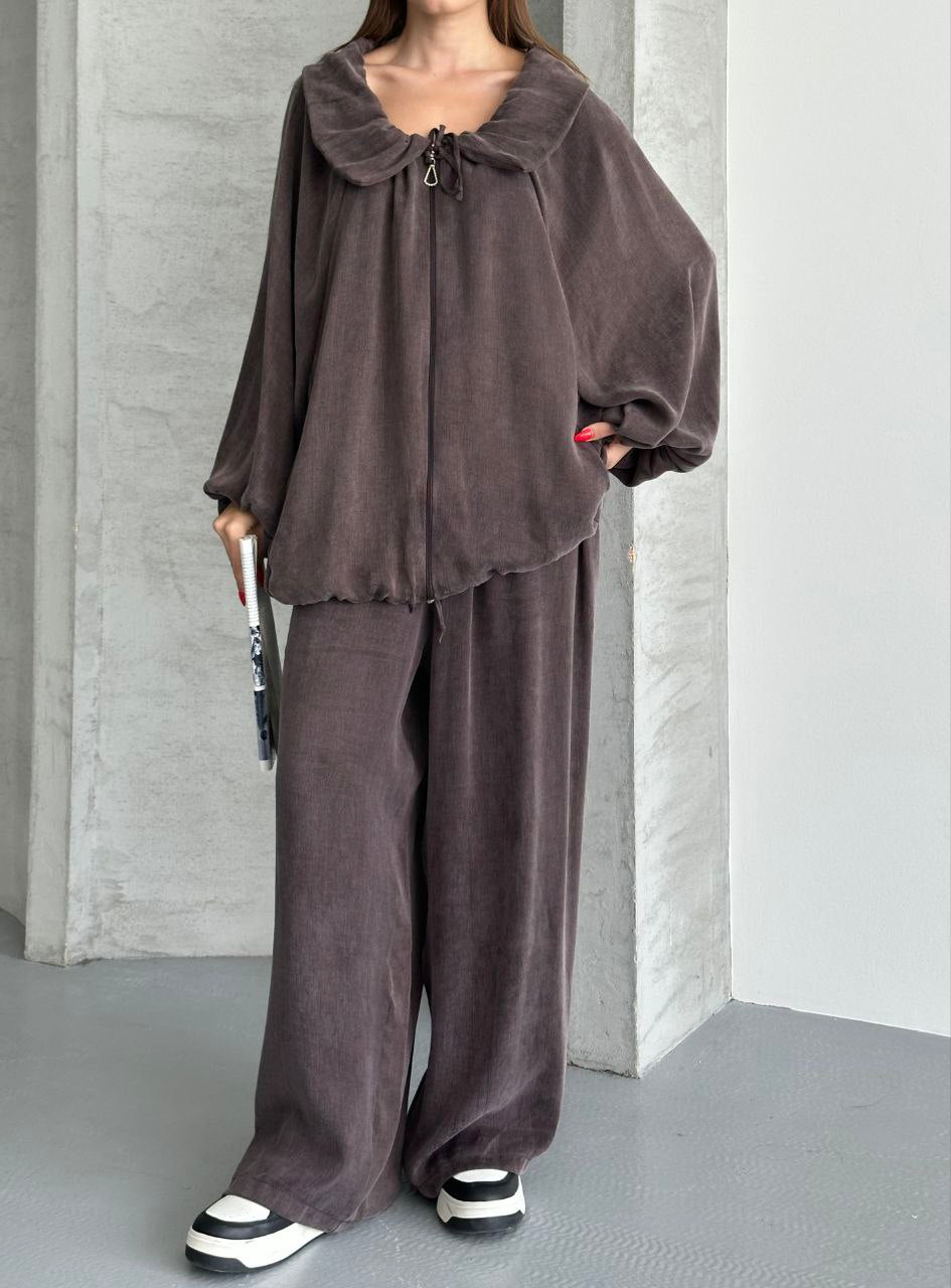 Ensemble Veste & Pantalon effet tensel - Fenomen Paris
