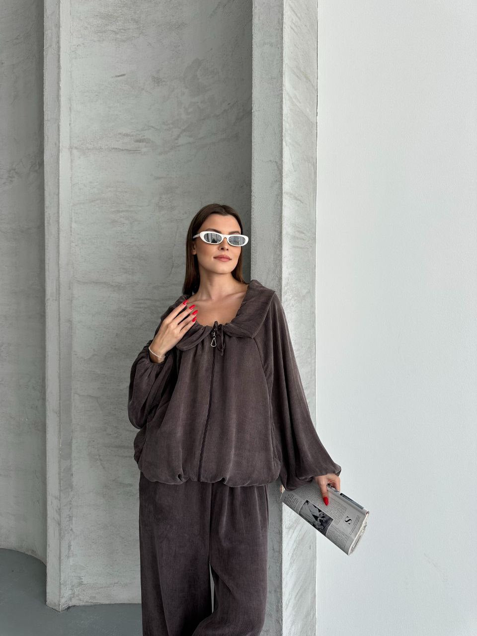 Ensemble Veste & Pantalon effet tensel - Fenomen Paris