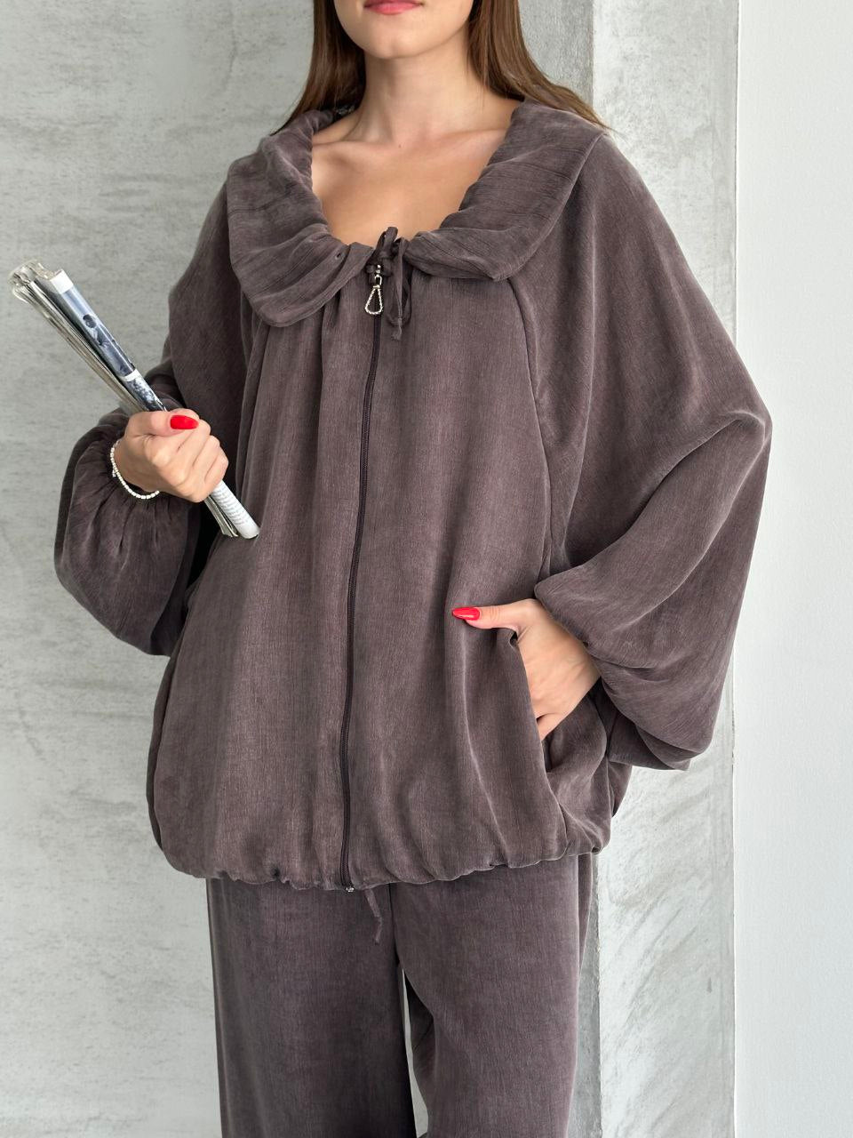 Ensemble Veste & Pantalon effet tensel - Fenomen Paris
