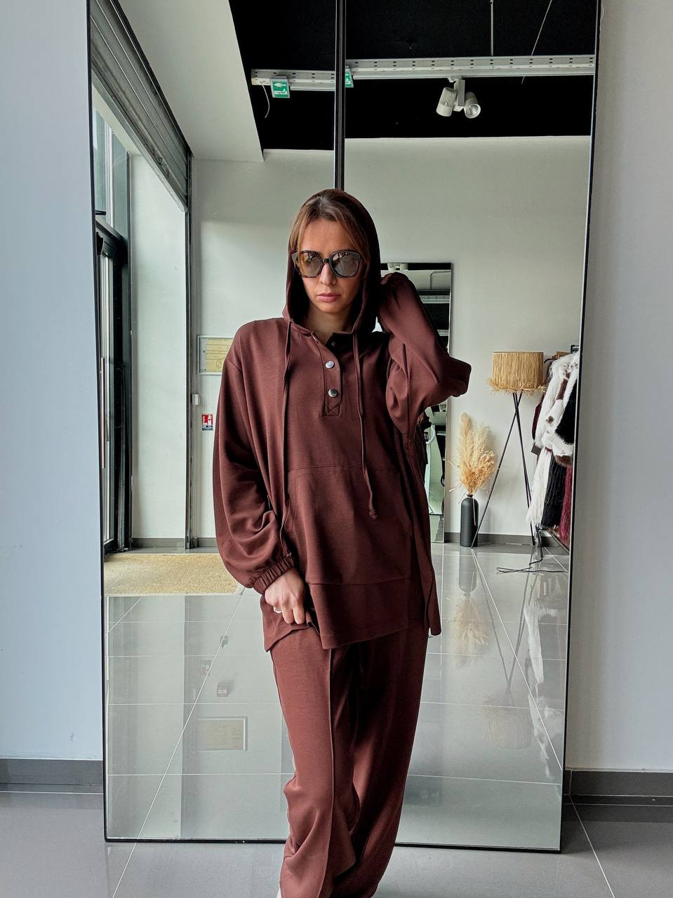 Ensemble Sweat capuche Et Pantalon - Avec Poches