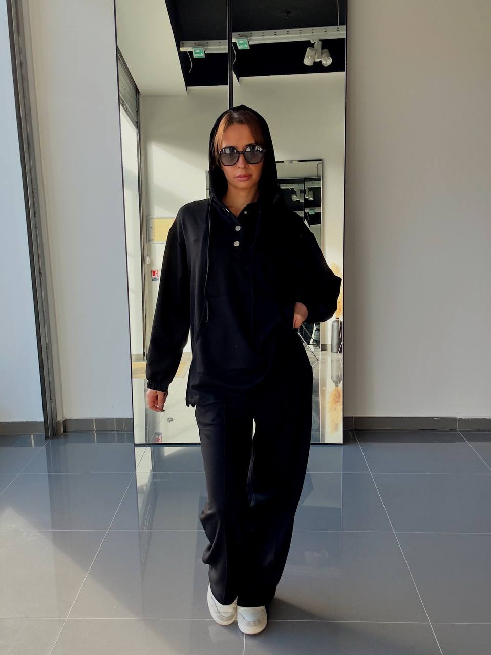 Ensemble Sweat capuche Et Pantalon - Avec Poches