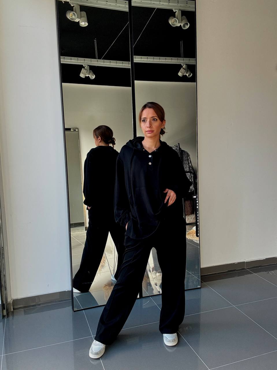 Ensemble Sweat capuche Et Pantalon - Avec Poches