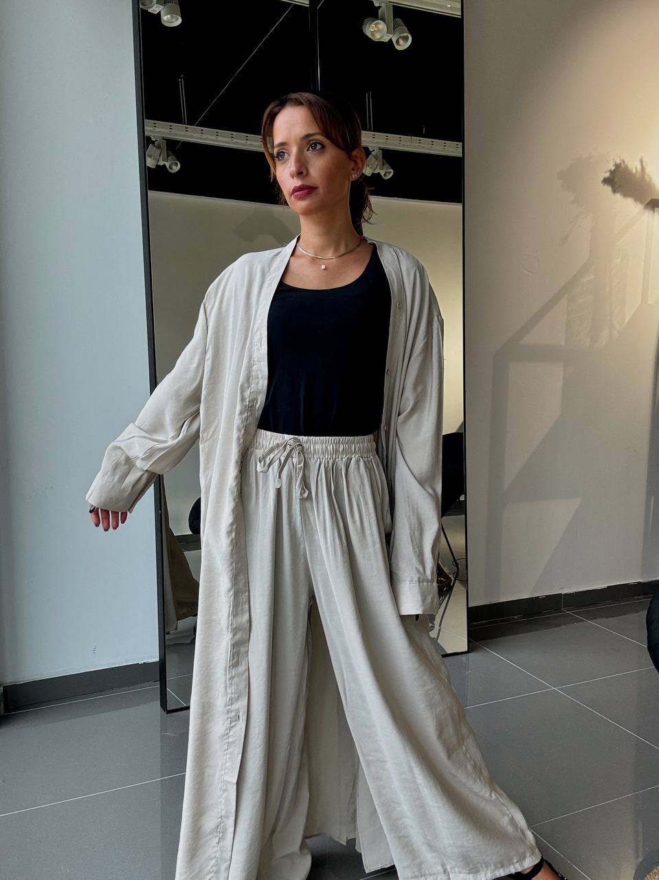 Ensemble Chemise Longue + Pantalon - Fenomen Paris