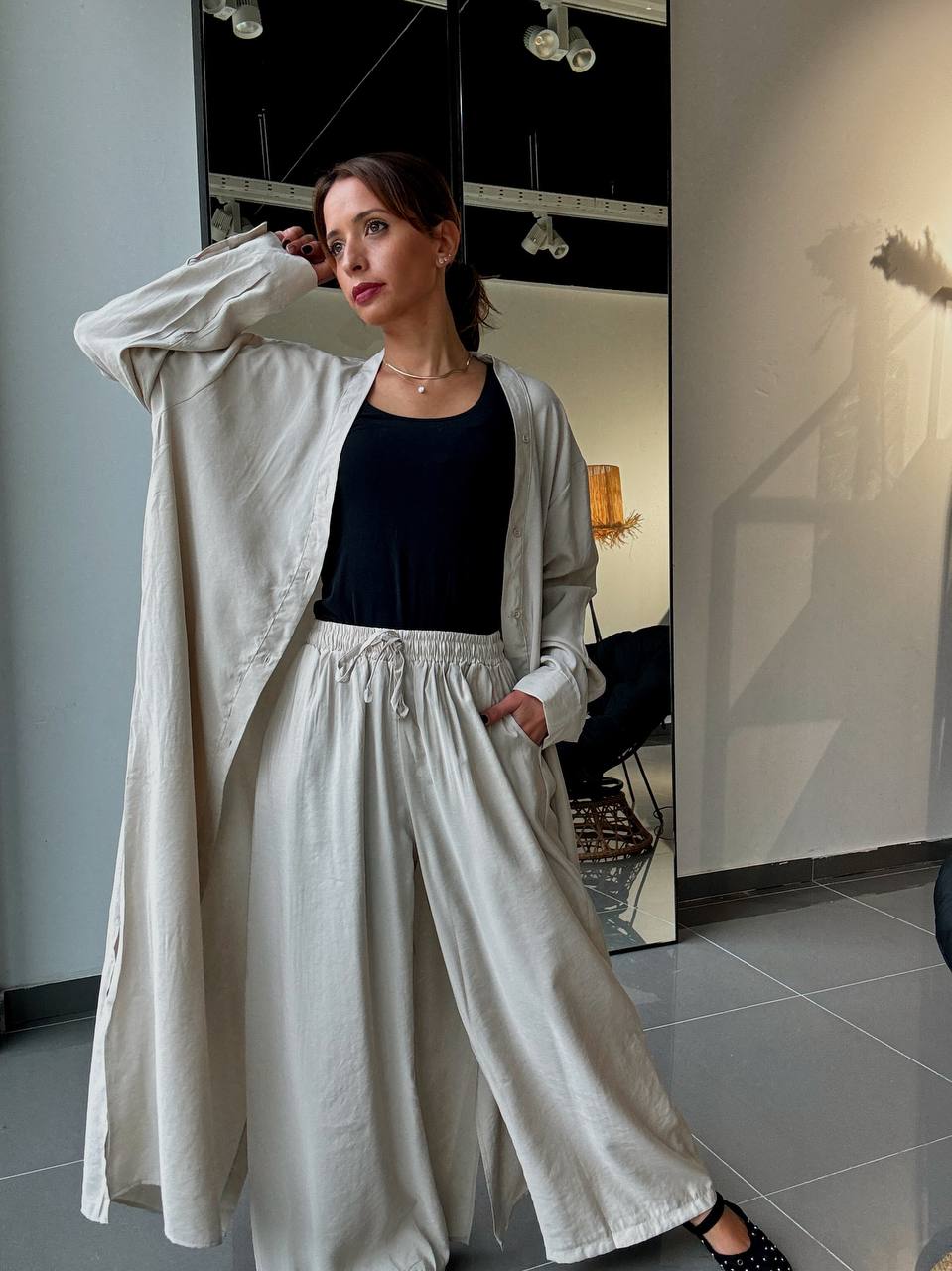 Ensemble Chemise Longue + Pantalon - Fenomen Paris