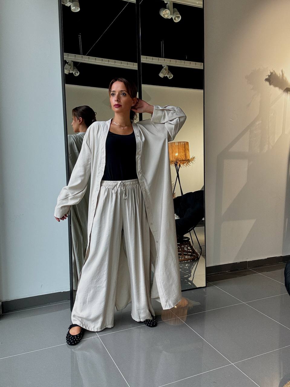 Ensemble Chemise Longue + Pantalon - Fenomen Paris