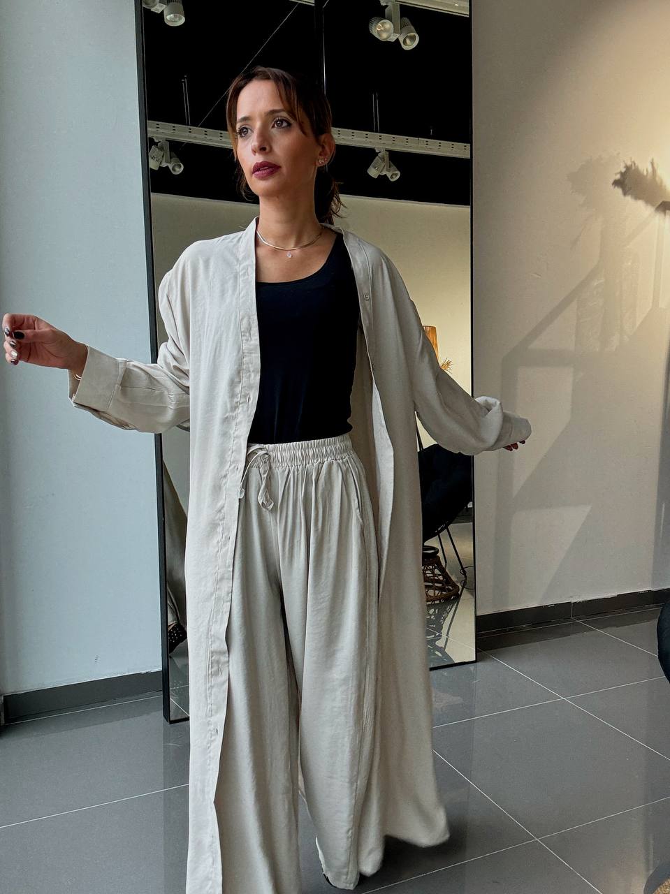 Ensemble Chemise Longue + Pantalon - Fenomen Paris