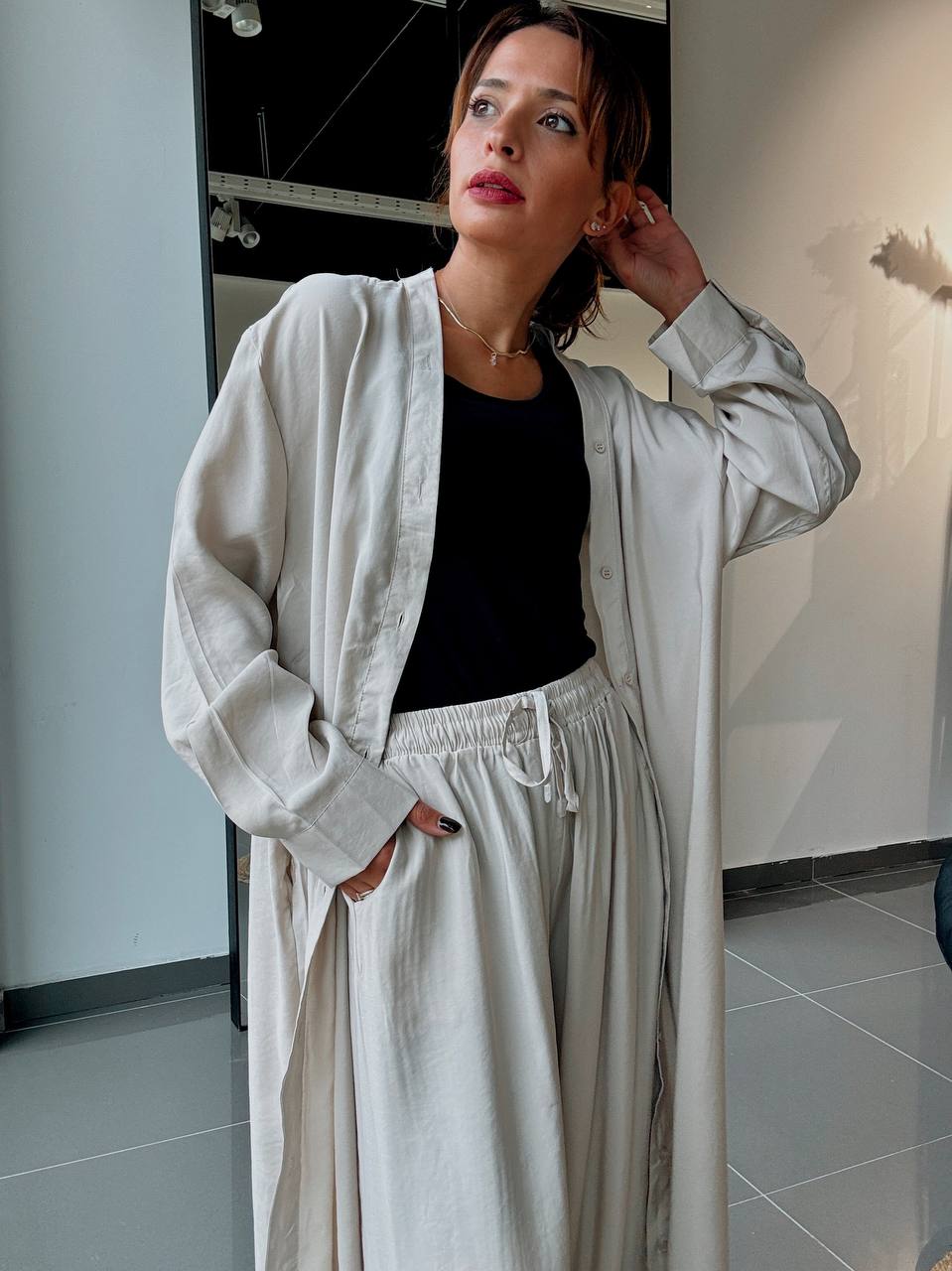 Ensemble Chemise Longue + Pantalon - Fenomen Paris