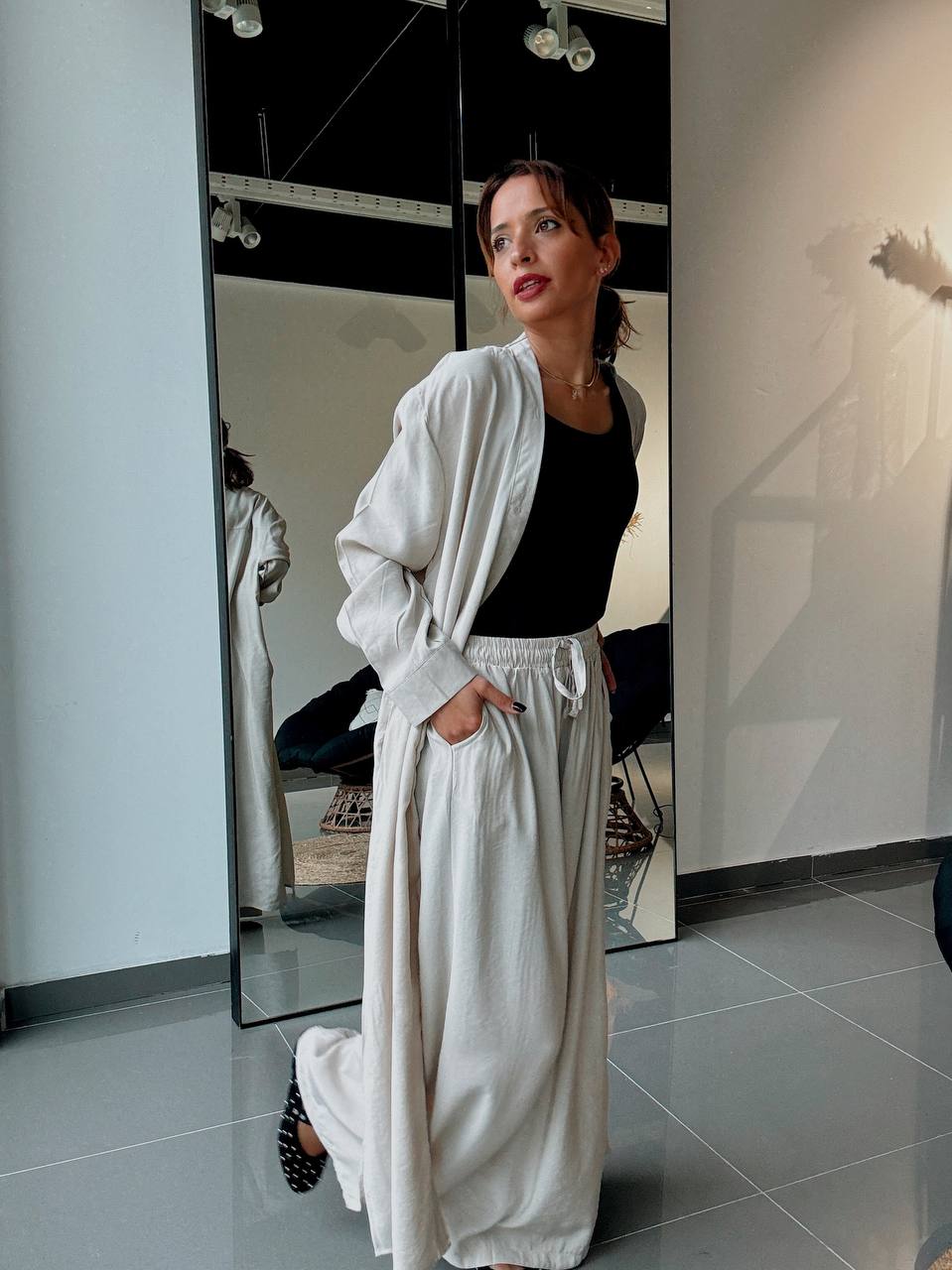 Ensemble Chemise Longue + Pantalon - Fenomen Paris