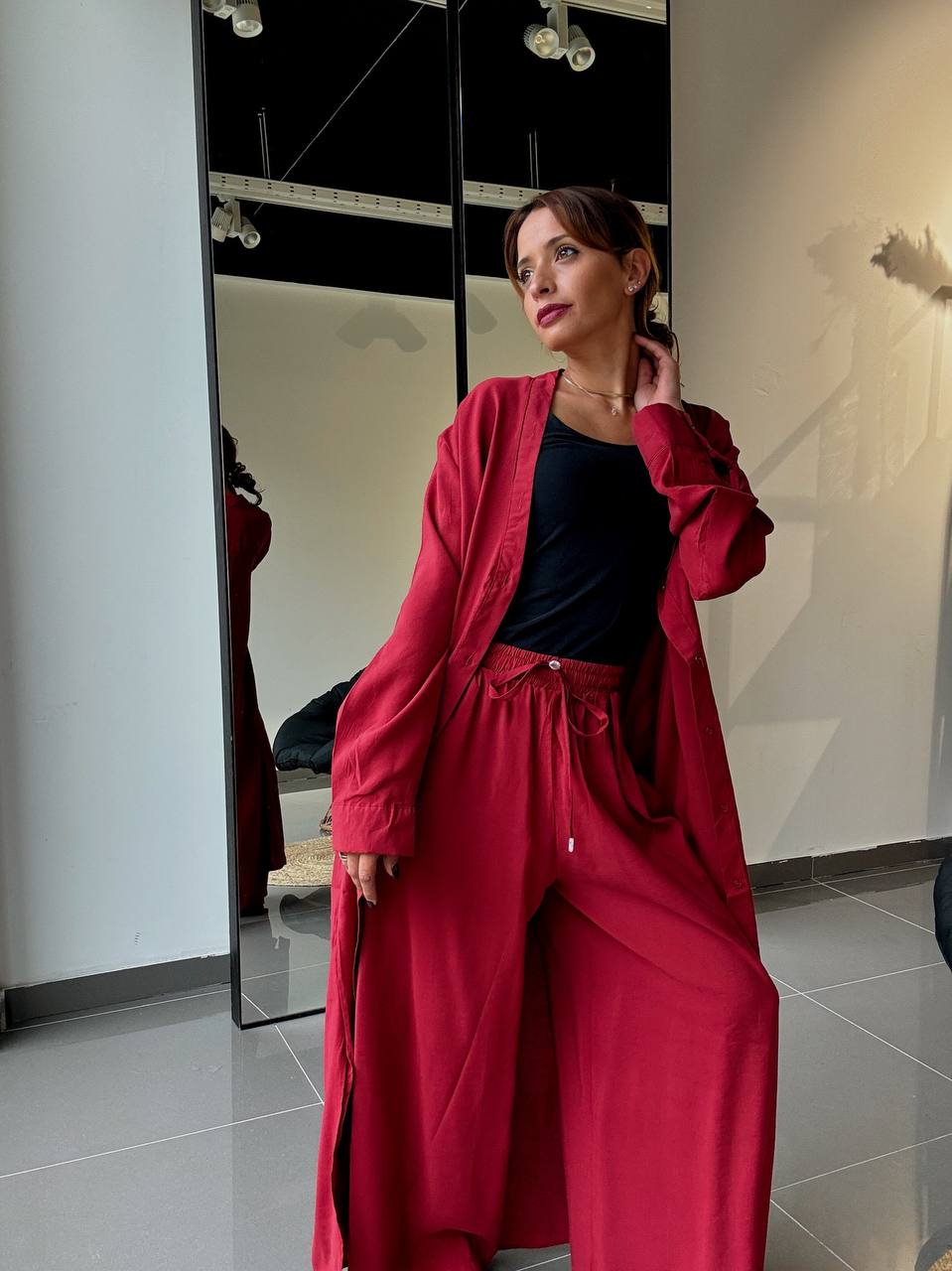Ensemble Chemise Longue + Pantalon - Fenomen Paris