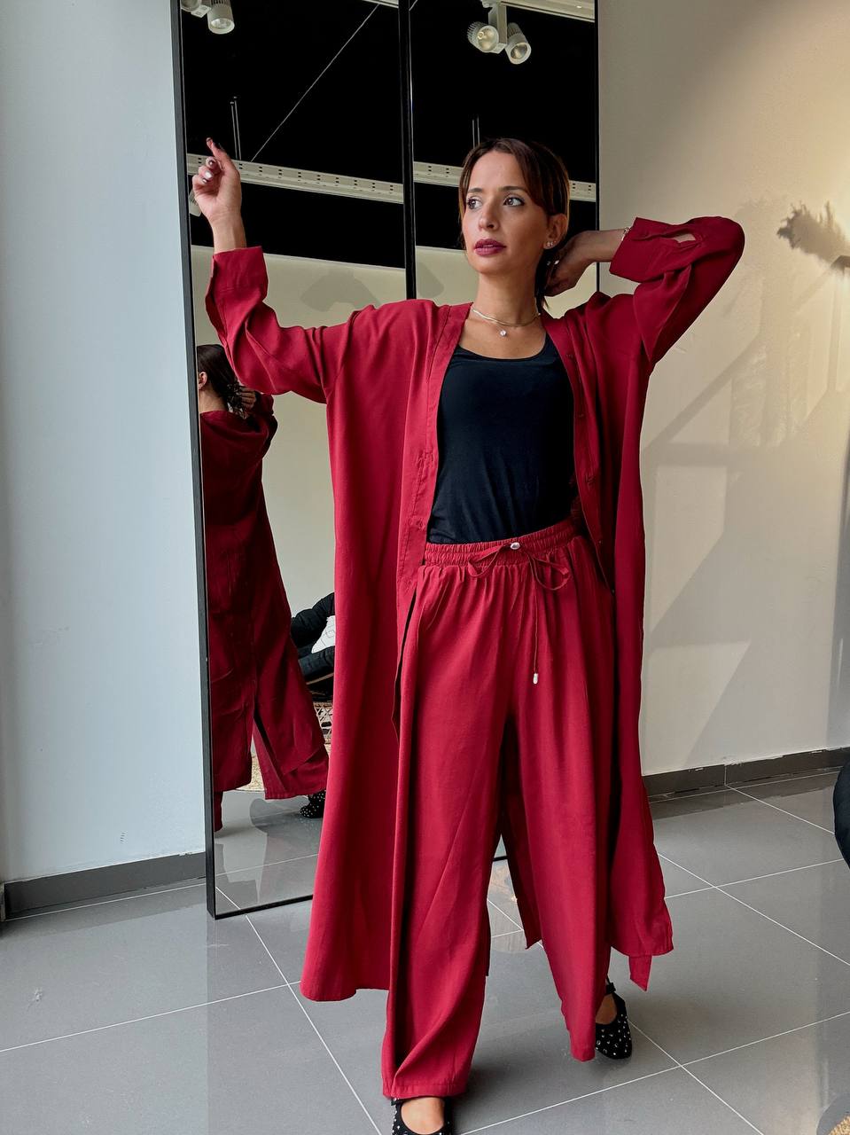Ensemble Chemise Longue + Pantalon - Fenomen Paris