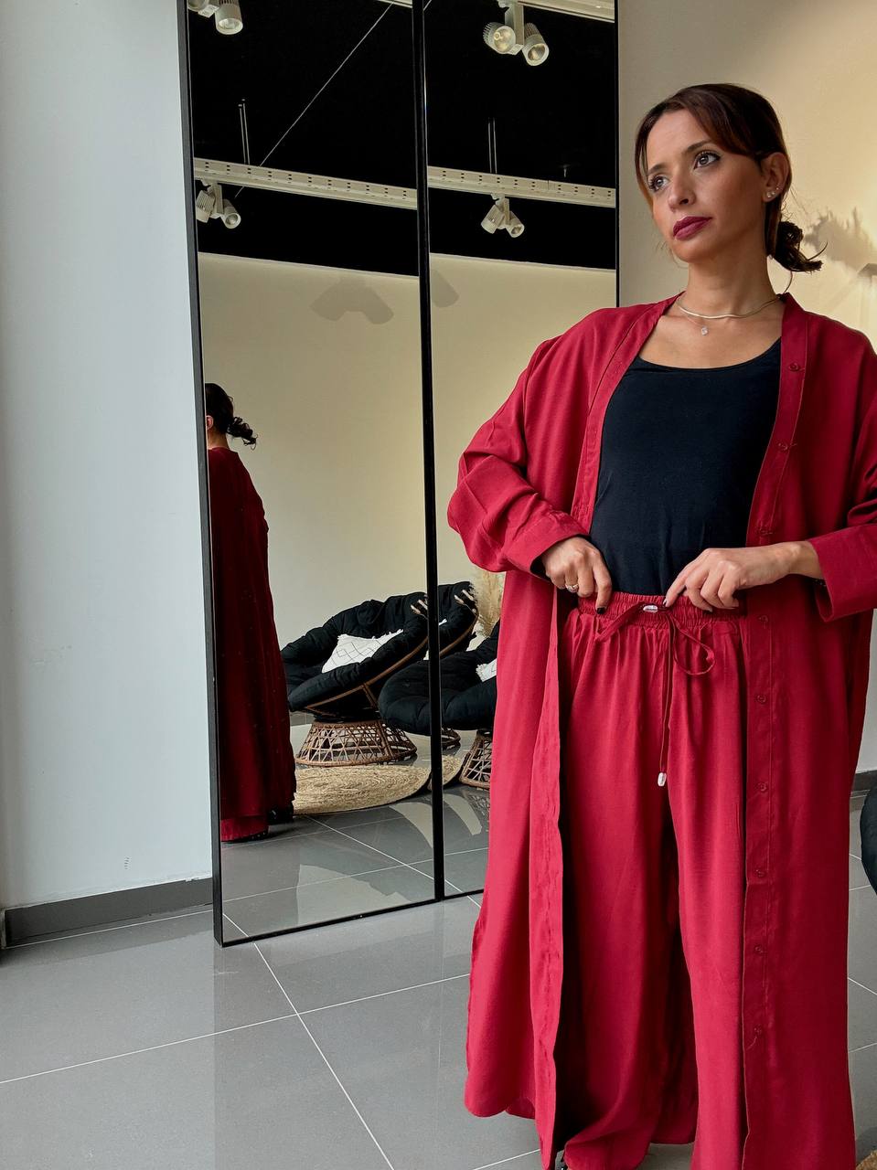 Ensemble Chemise Longue + Pantalon - Fenomen Paris