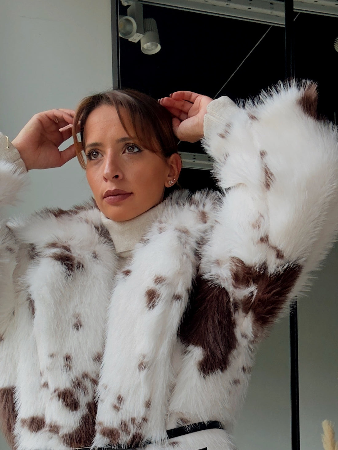 Manteau Fourrure Vache - Fenomen Paris