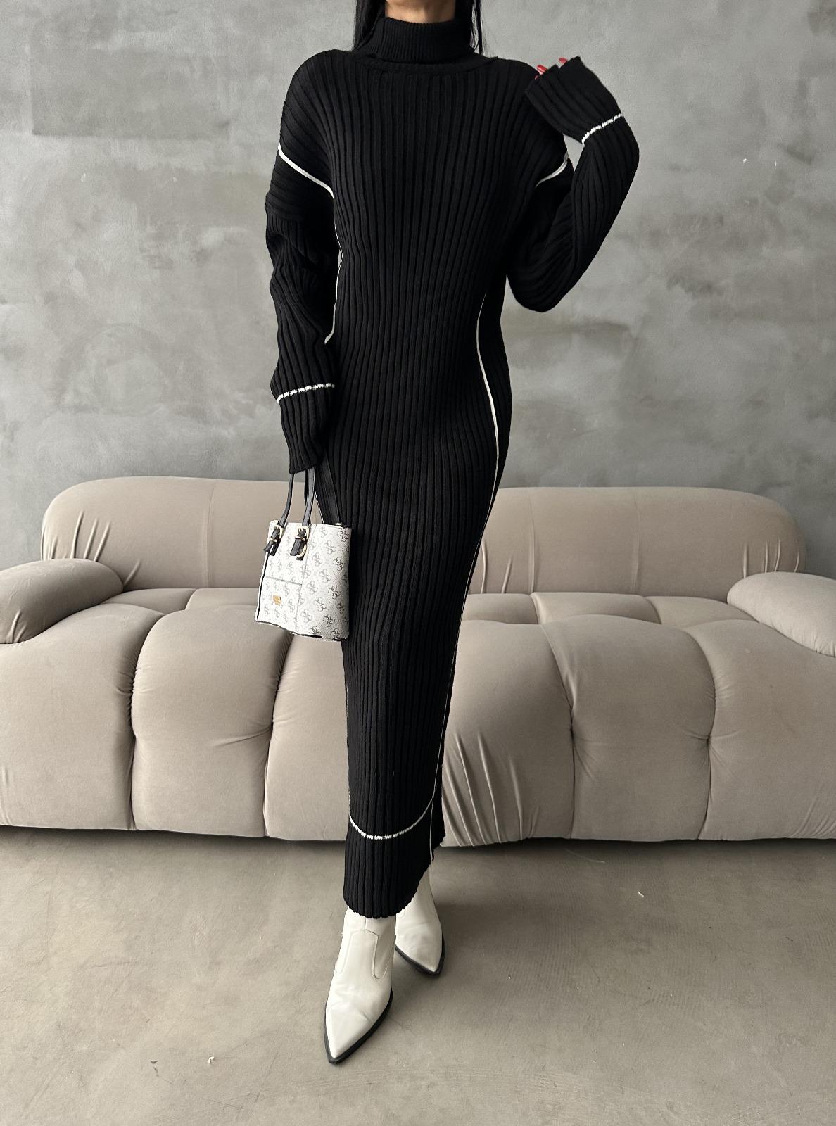 FENOMEN PARIS Robe Longue Femme Maille Promos Fenomen Paris