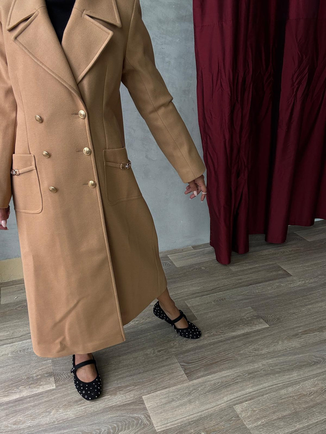 Long Manteau Avec Doublure Intérieure - Poches Cargo - Fenomen Paris