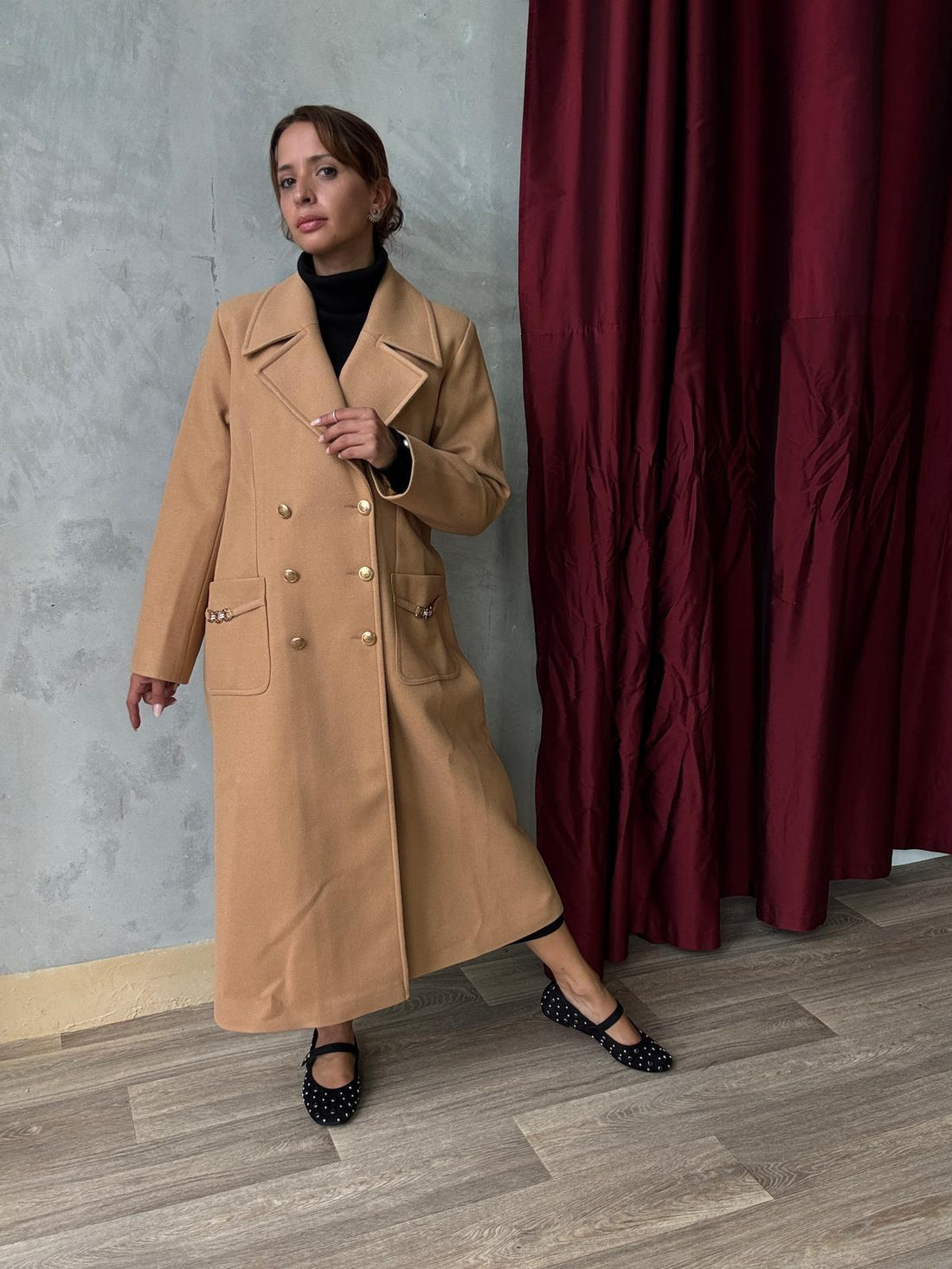 Long Manteau Avec Doublure Intérieure - Poches Cargo - Fenomen Paris