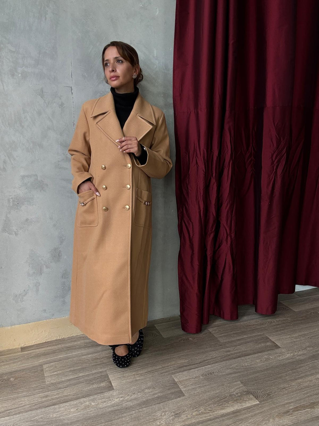 Long Manteau Avec Doublure Intérieure - Poches Cargo - Fenomen Paris