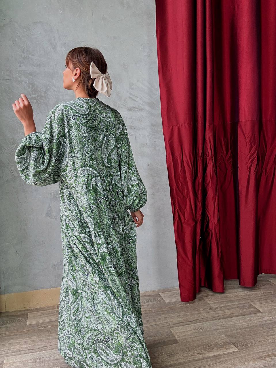 Robe Longue Ample Imprimé Bohème - Fenomen Paris