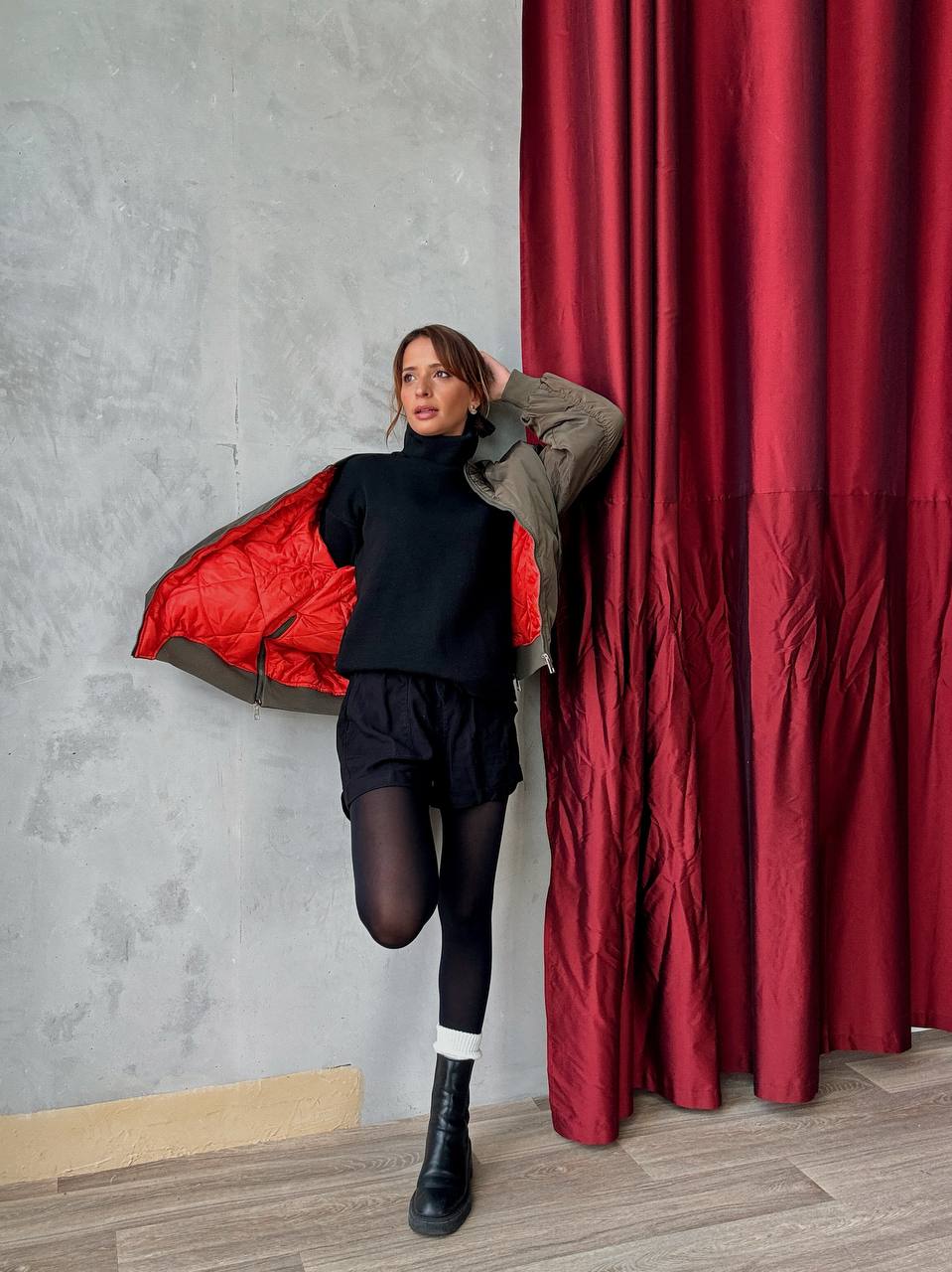 Veste Bombers Zippée Avec Poches - Fenomen Paris