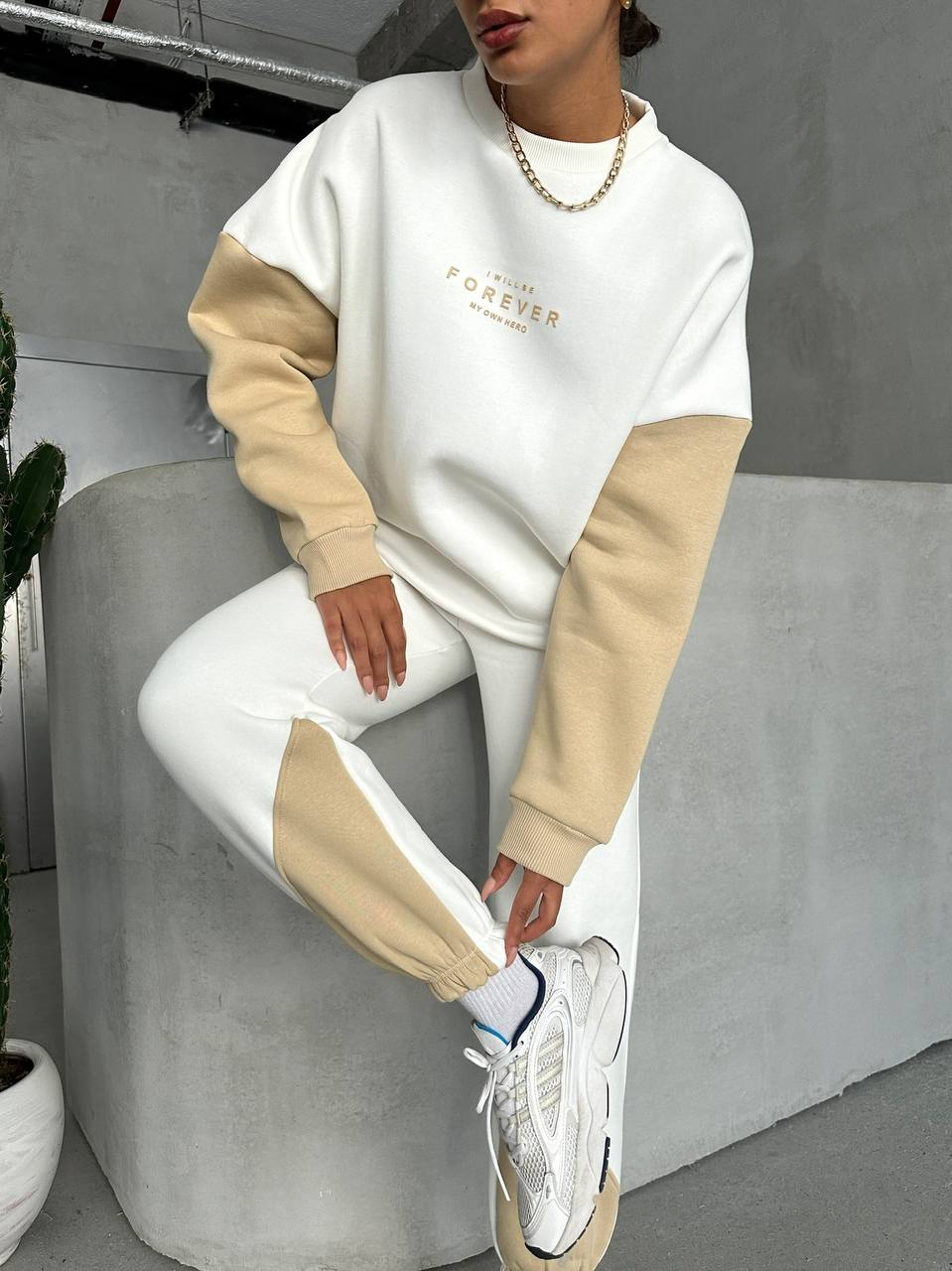 Ensemble Jogging Sweat & Pantalon Intérieur Molletonné - Fenomen Paris