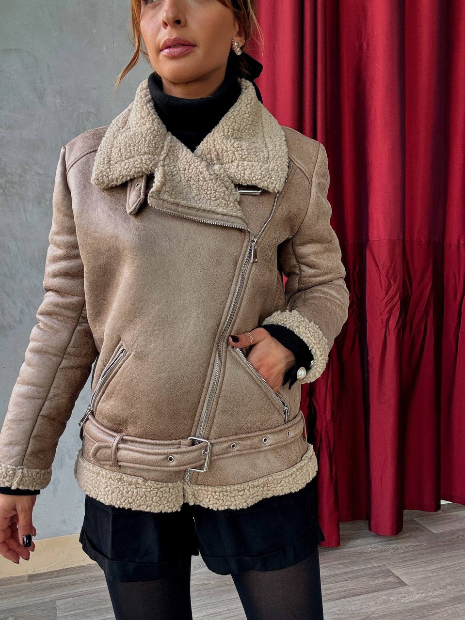 Perfecto Avec Poches - Intérieur Bouclette - Fenomen Paris