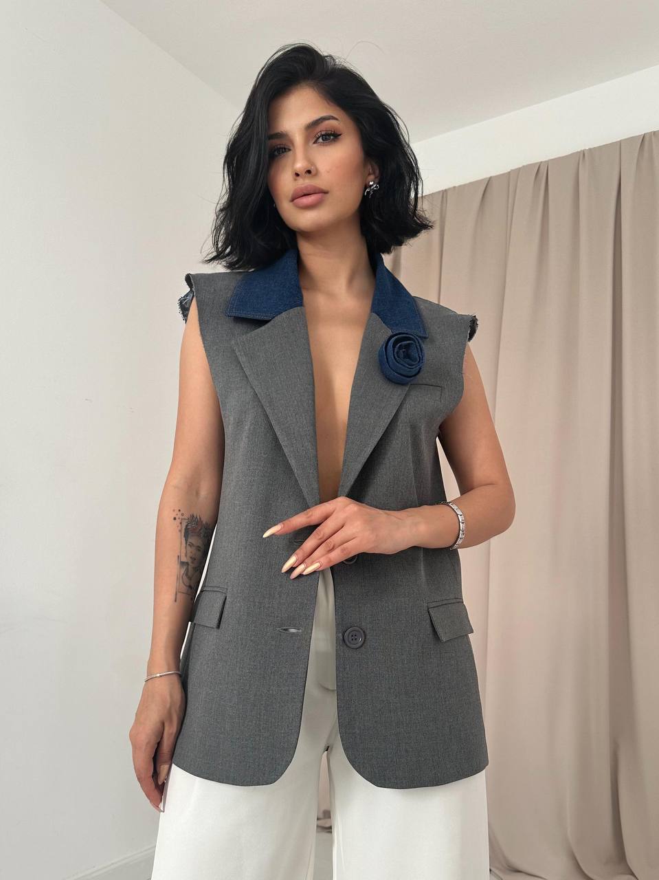 Veste Blazer Sans Manches - Fenomen Paris
