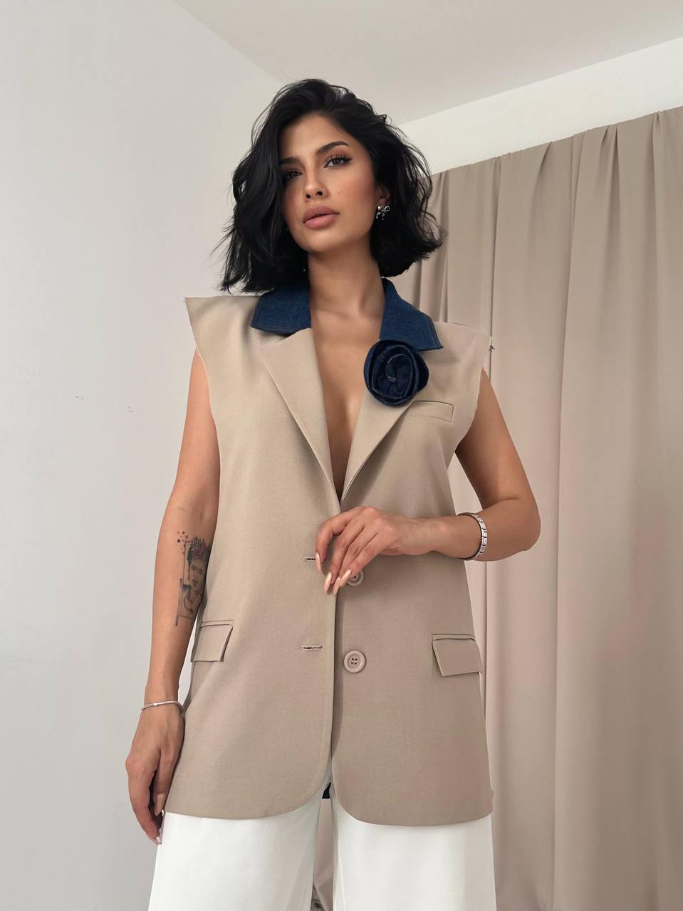 Veste Blazer Sans Manches - Fenomen Paris