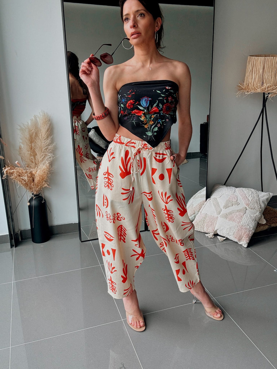 Pantalon fluide imprimé – Confort & style au quotidien - Fenomen Paris