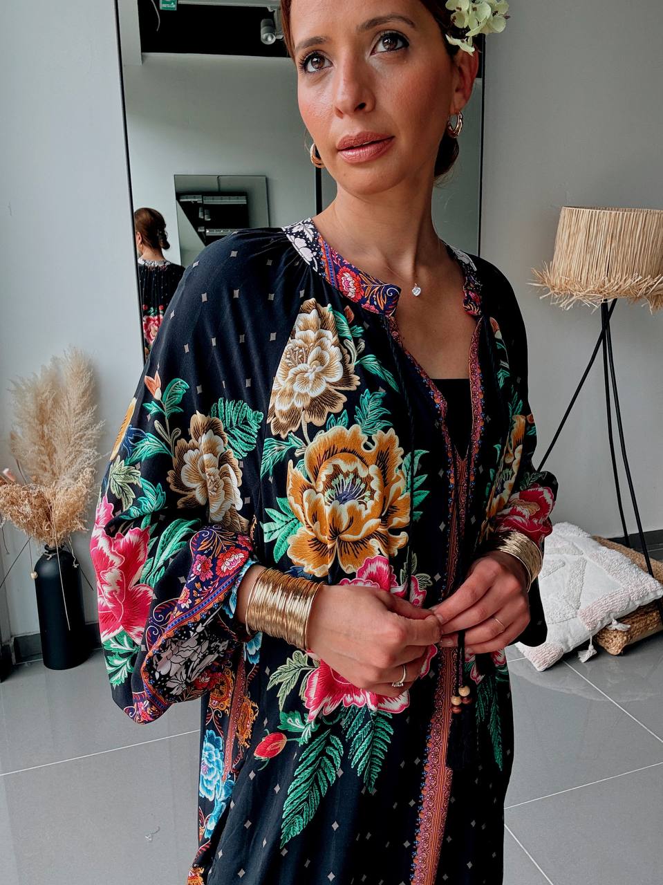 Robe longue bohème florale – Esprit chic et fluide - Fenomen Paris