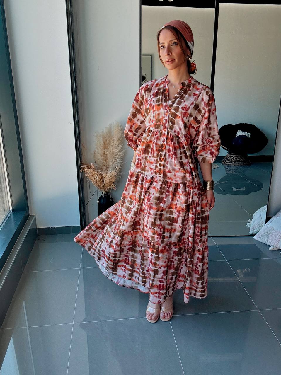 Robe Longue Bohème Tie & Dye