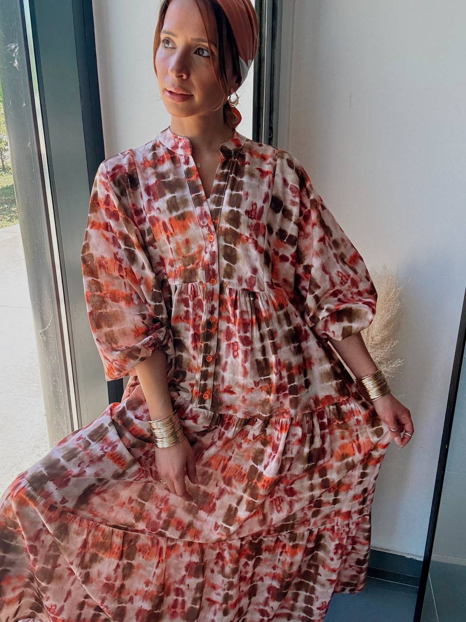 Robe Longue Bohème Tie & Dye