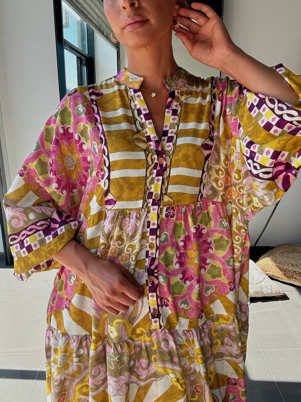 Robe Longue Bohème Patchwork