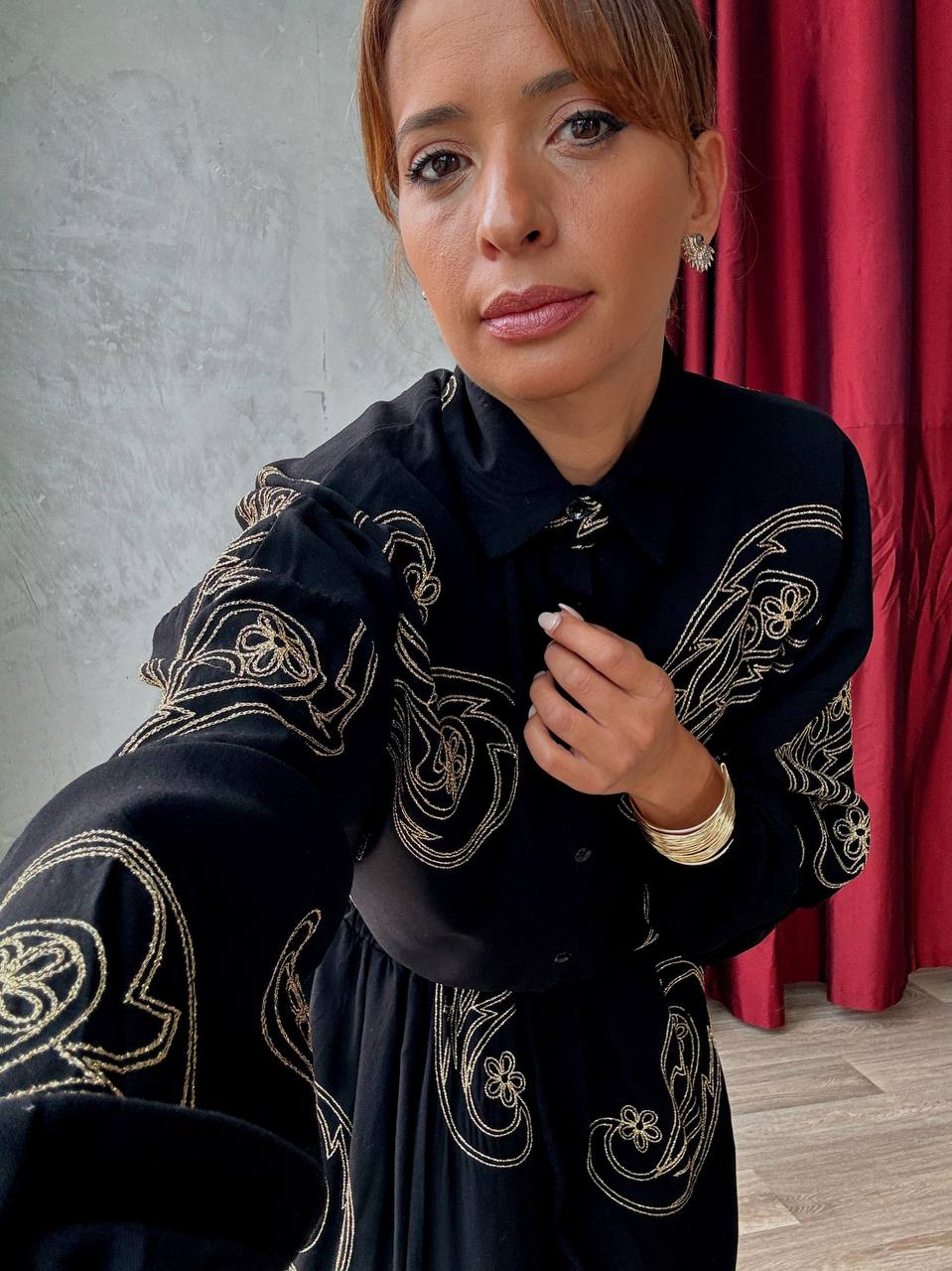 Ensemble Chemise & Jupe Large - 436-TKET-001 - Fenomen Paris