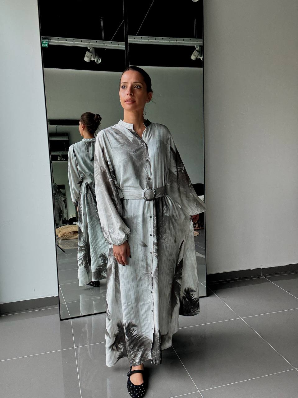 Robe Chemise Longue – Élégance Nature & Confort - Fenomen Paris